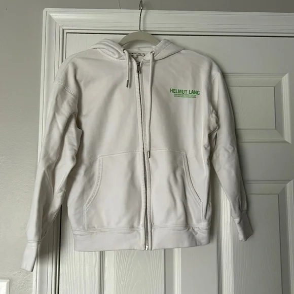 Helmut lang zip hoodie new arrivals